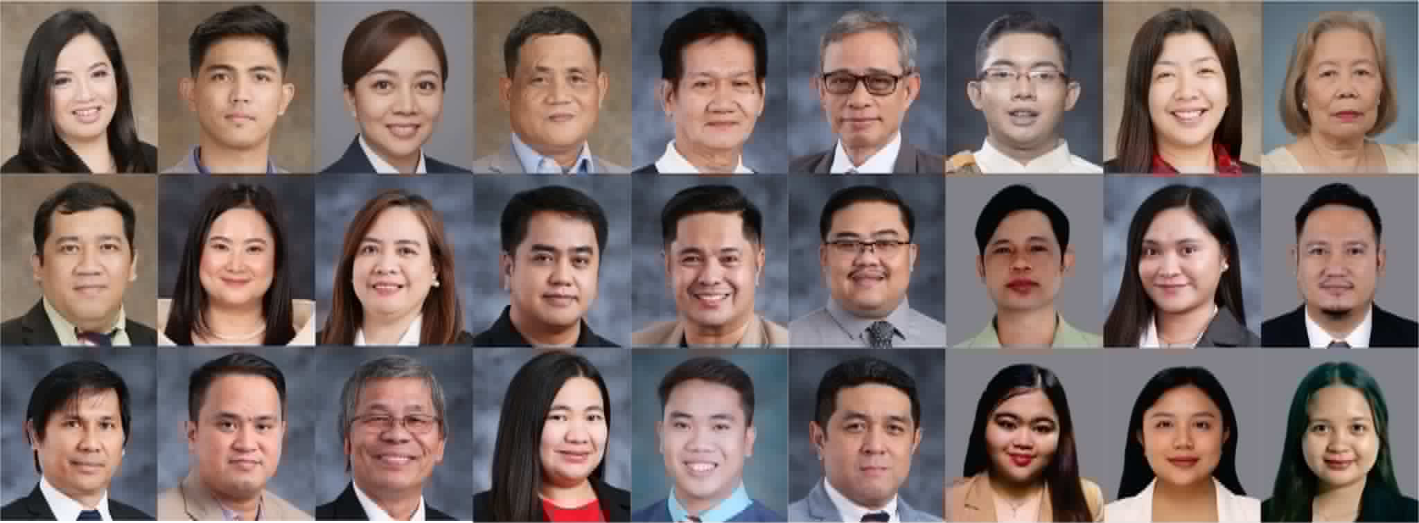 St. Thomas More College administration and faculty portraits