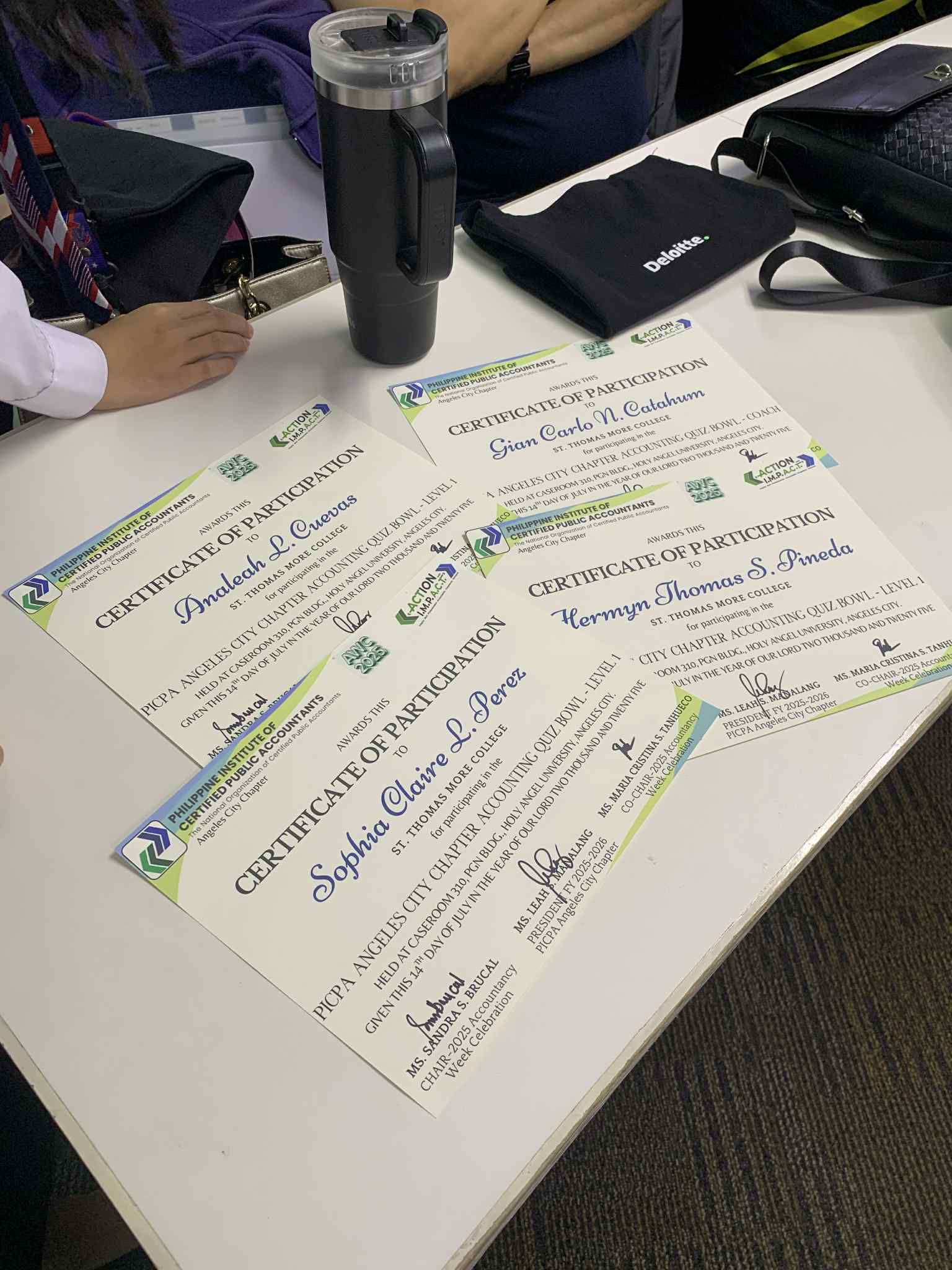 STMC Students Showcase Excellence at PICPA Quiz Bowl 2025