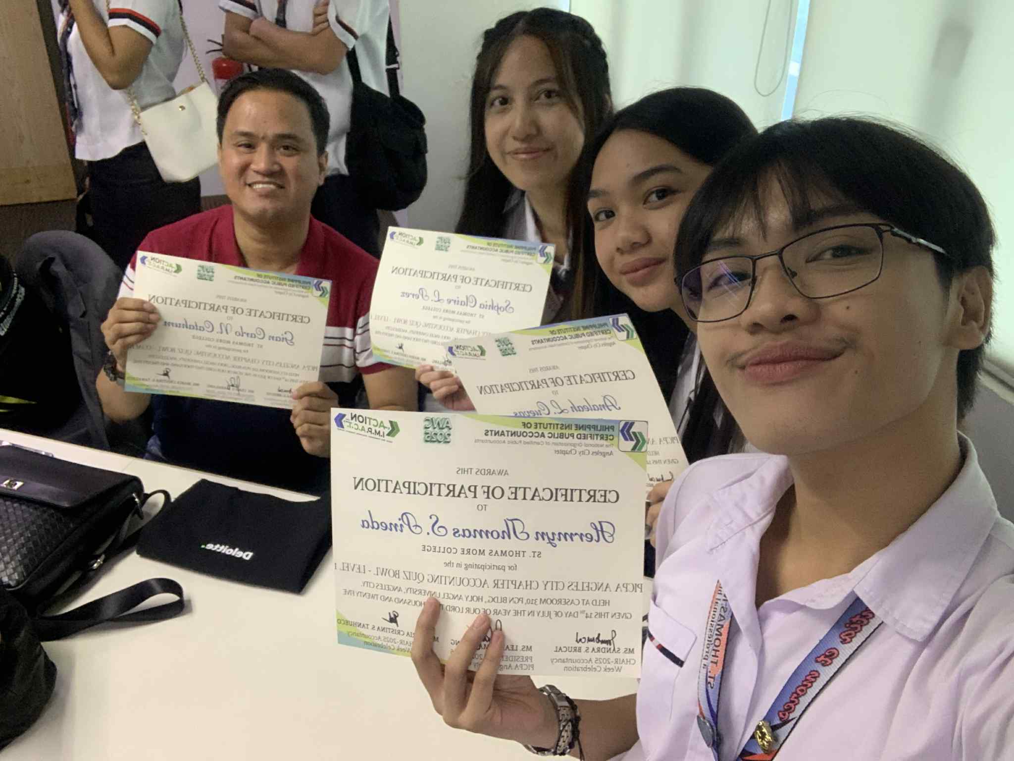 STMC Students Showcase Excellence at PICPA Quiz Bowl 2025